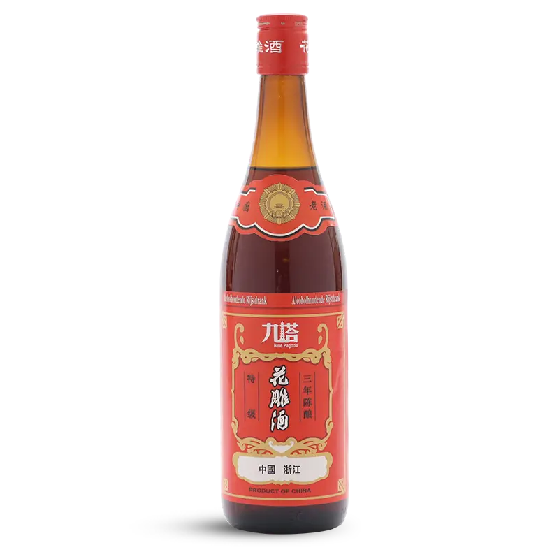 640 ml Shaoxing Hua Diao -viiniä