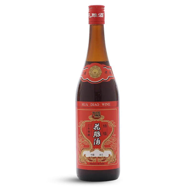 750 ml Shaoxing Hua Diao -viiniä